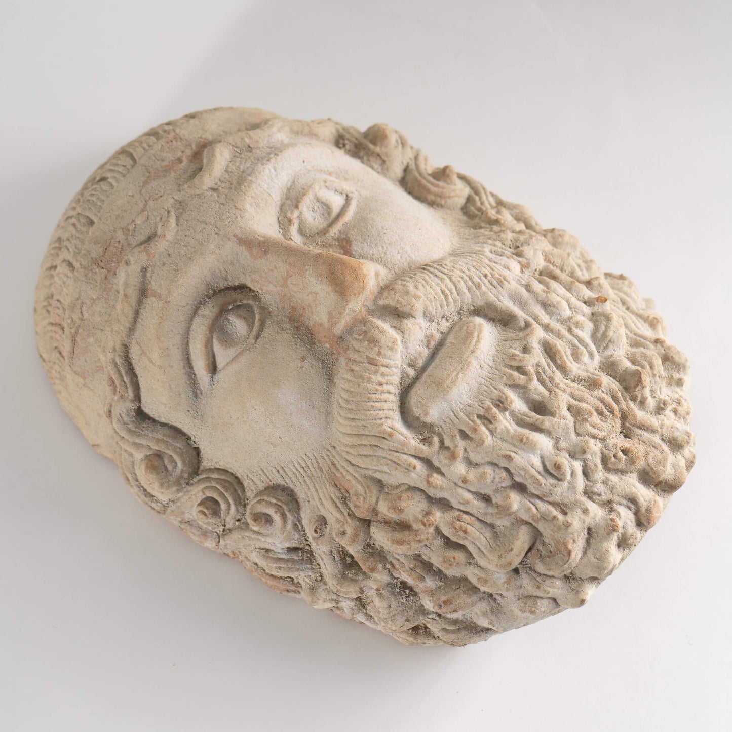 Load image into Gallery viewer, Vintage Plaster Zeus Mask
