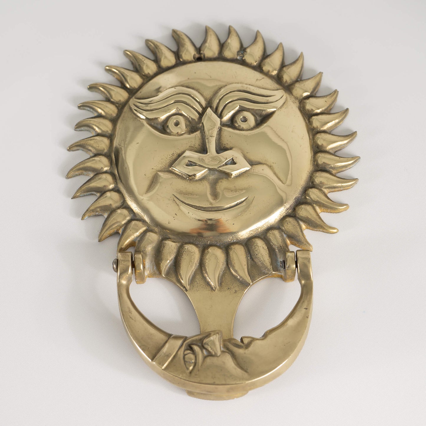 Vintage Sun and Moon Door Knocker