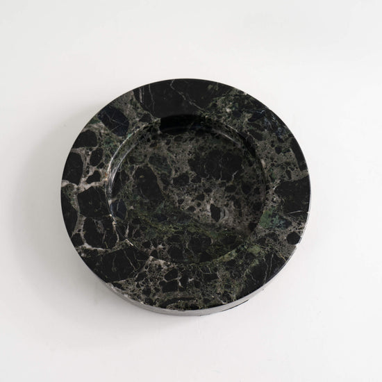 Load image into Gallery viewer, Vintage Black Marble Ashtray Catchall
