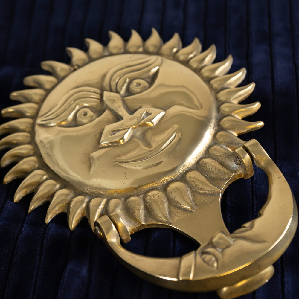 
                  
                    Vintage Sun and Moon Door Knocker
                  
                