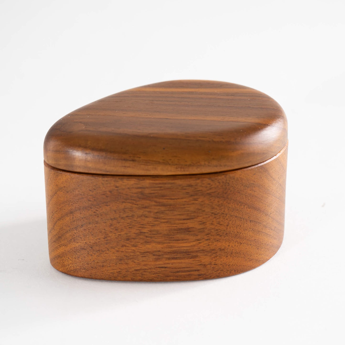 Vintage Wood Carved Jewelry Box