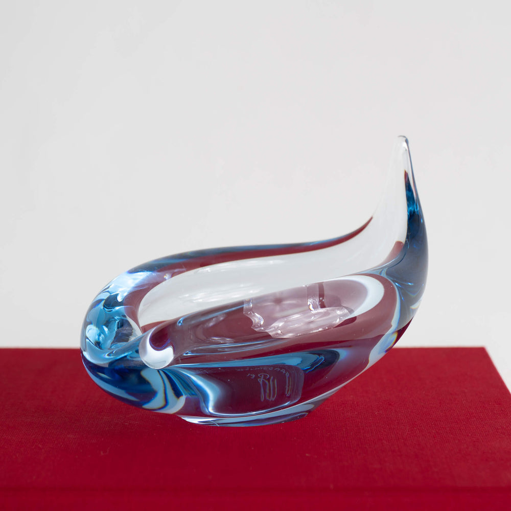 
                      
                        Vintage Light Blue Holmegaard Teardrop Glass Catchall
                      
                    