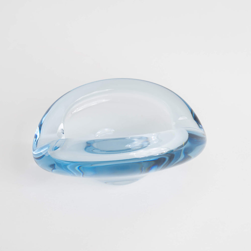 
                      
                        Vintage Light Blue Holmegaard Biomorphic Glass Catchall
                      
                    