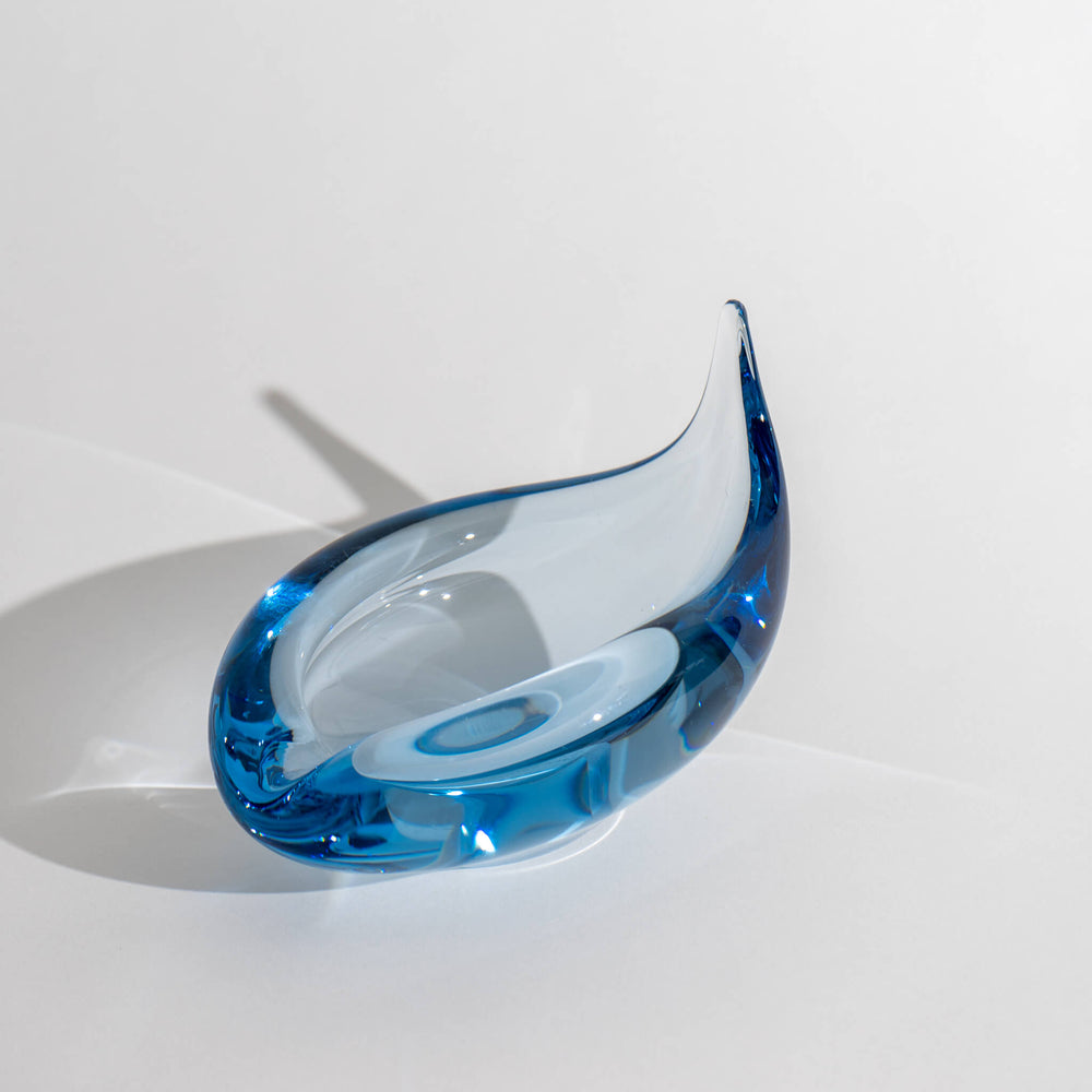 
                      
                        Vintage Light Blue Holmegaard Teardrop Glass Catchall
                      
                    