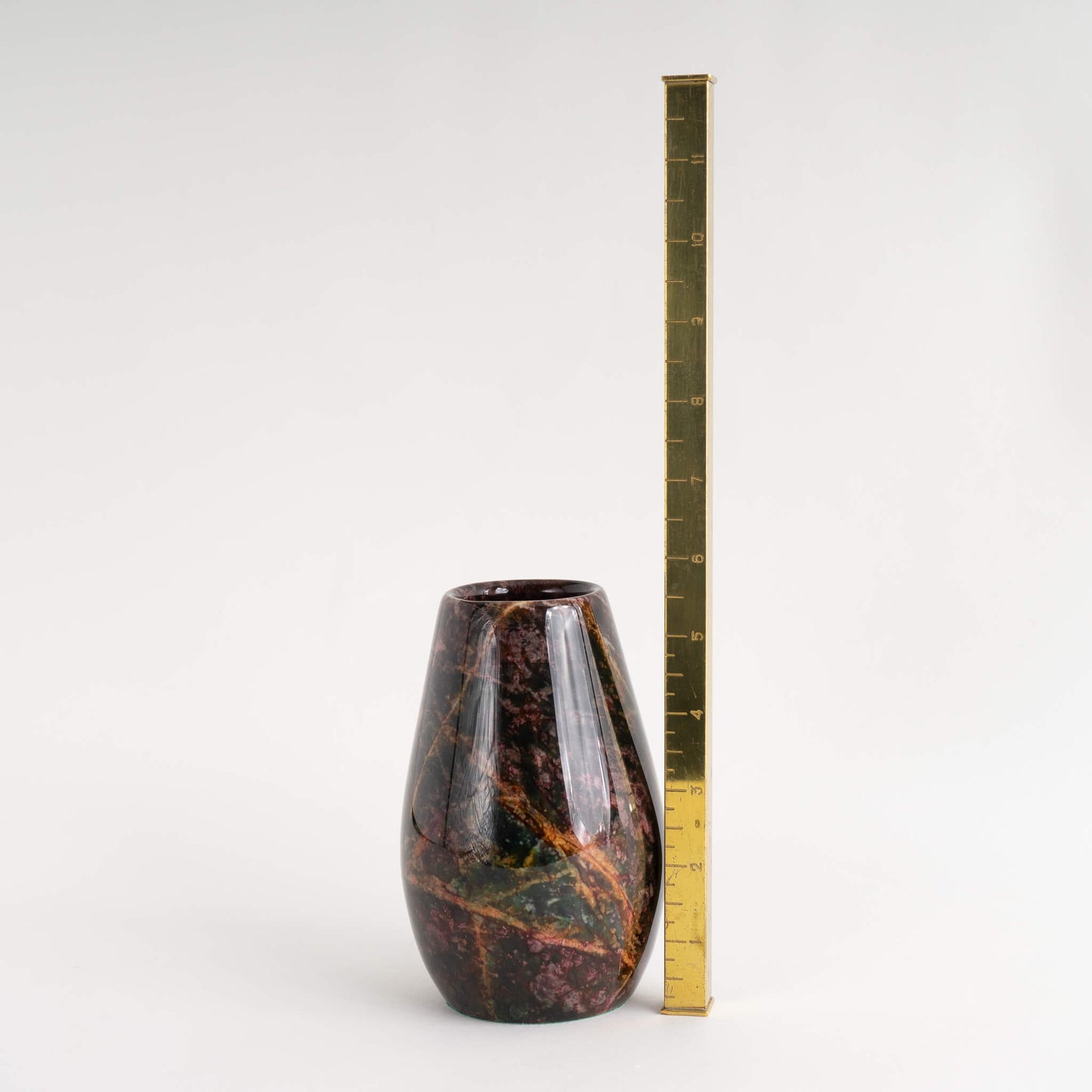 Vintage Purple Marble Natural Stone Vase