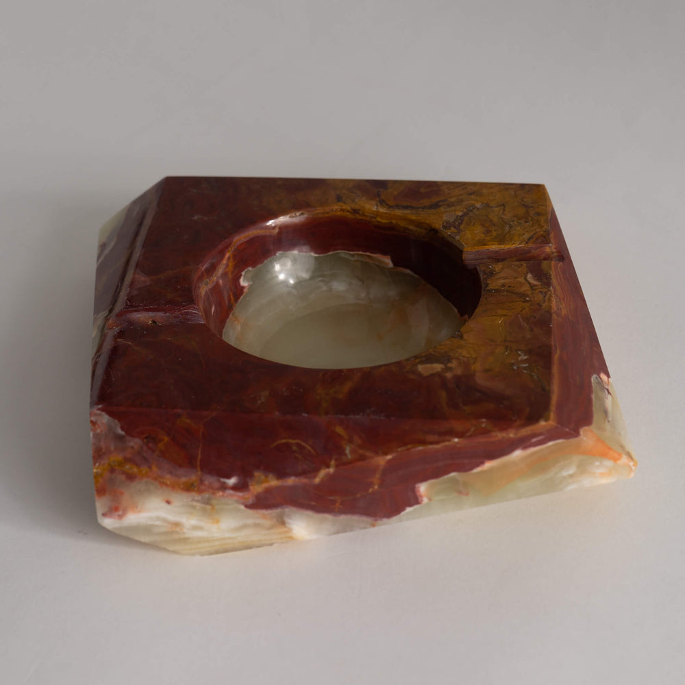 
                      
                        Vintage Red Onyx Ashtray Catchall
                      
                    