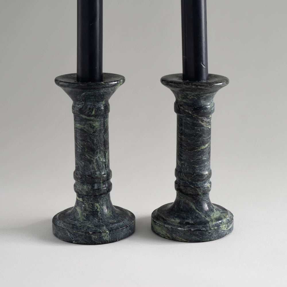 
                      
                        Vintage Green Marble Candlestick Holders
                      
                    