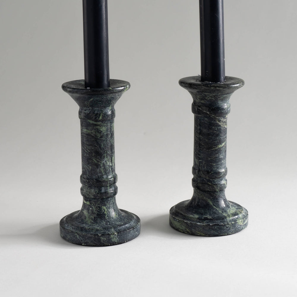 
                      
                        Vintage Green Marble Candlestick Holders
                      
                    