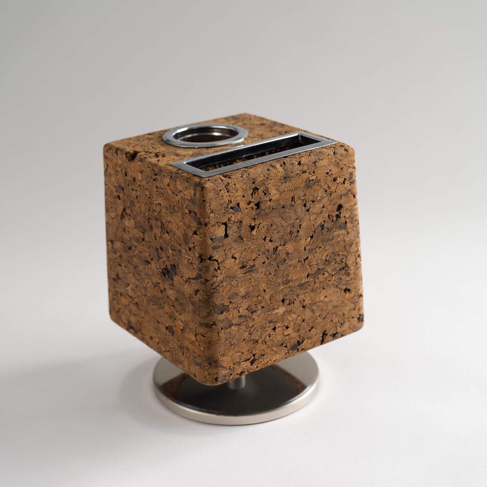 
                  
                    Vintage Park Sherman Rotating Cork and Chrome Pen Organizer - Desk Decor 
                  
                