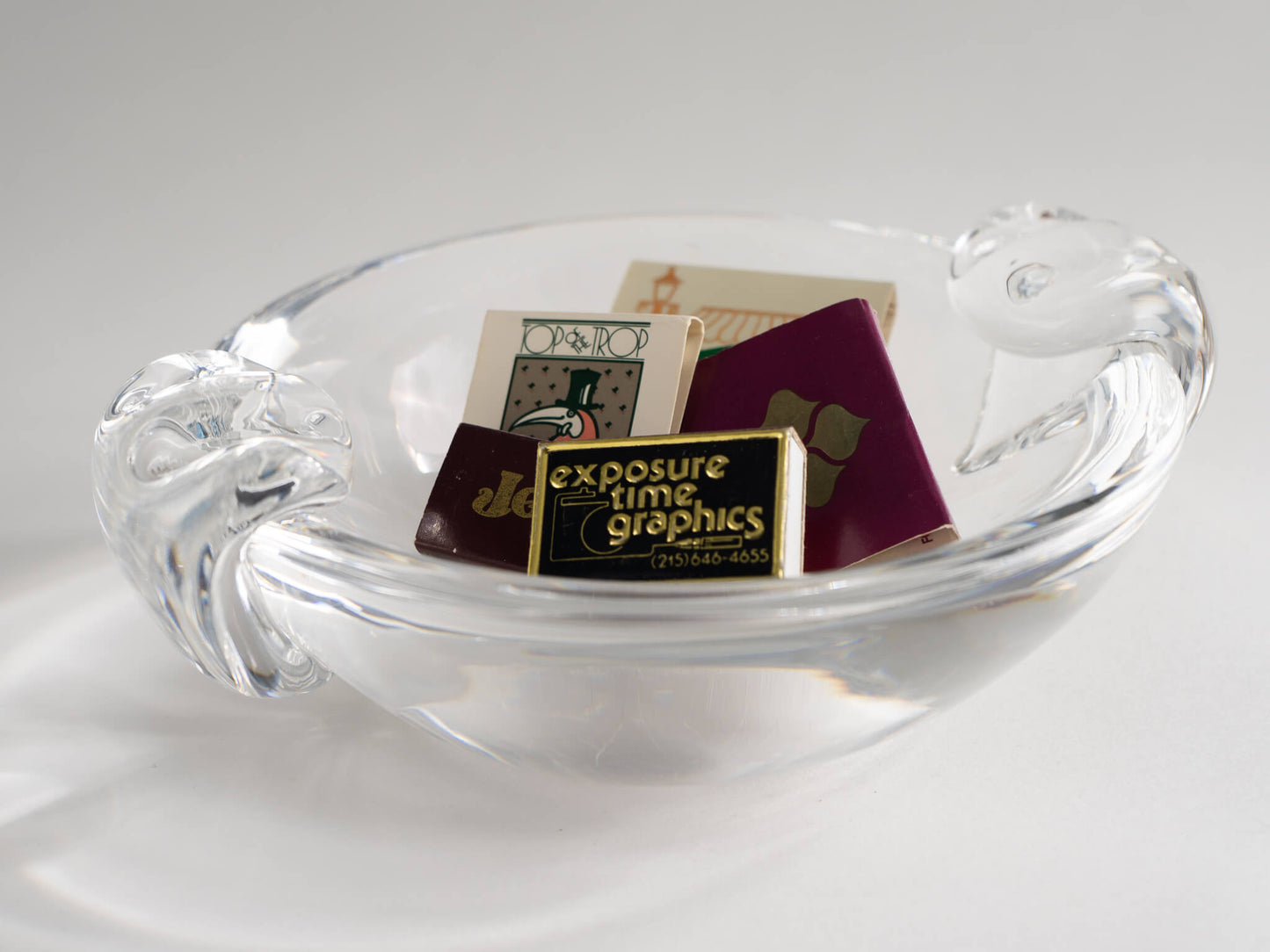 Load image into Gallery viewer, Vintage Steuben Glass Bowl Catchall 
